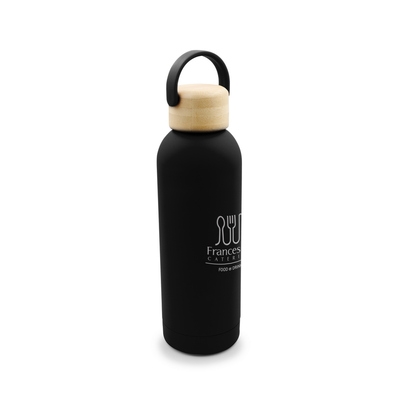 Thermal bottle - cap with foldable handle